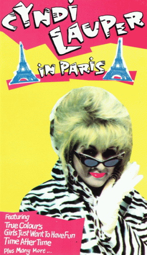 Cyndi Lauper : Cyndi Lauper in Paris